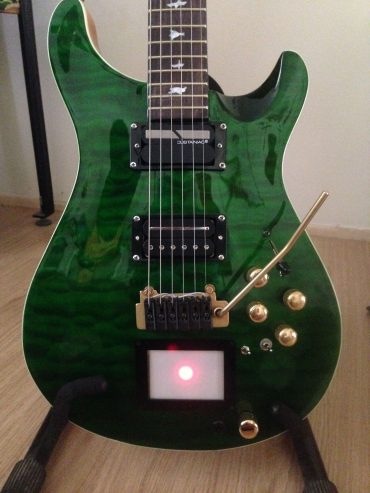 The Green Prs guitar